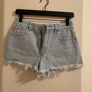 COPY - Pacsun playboy jean shorts